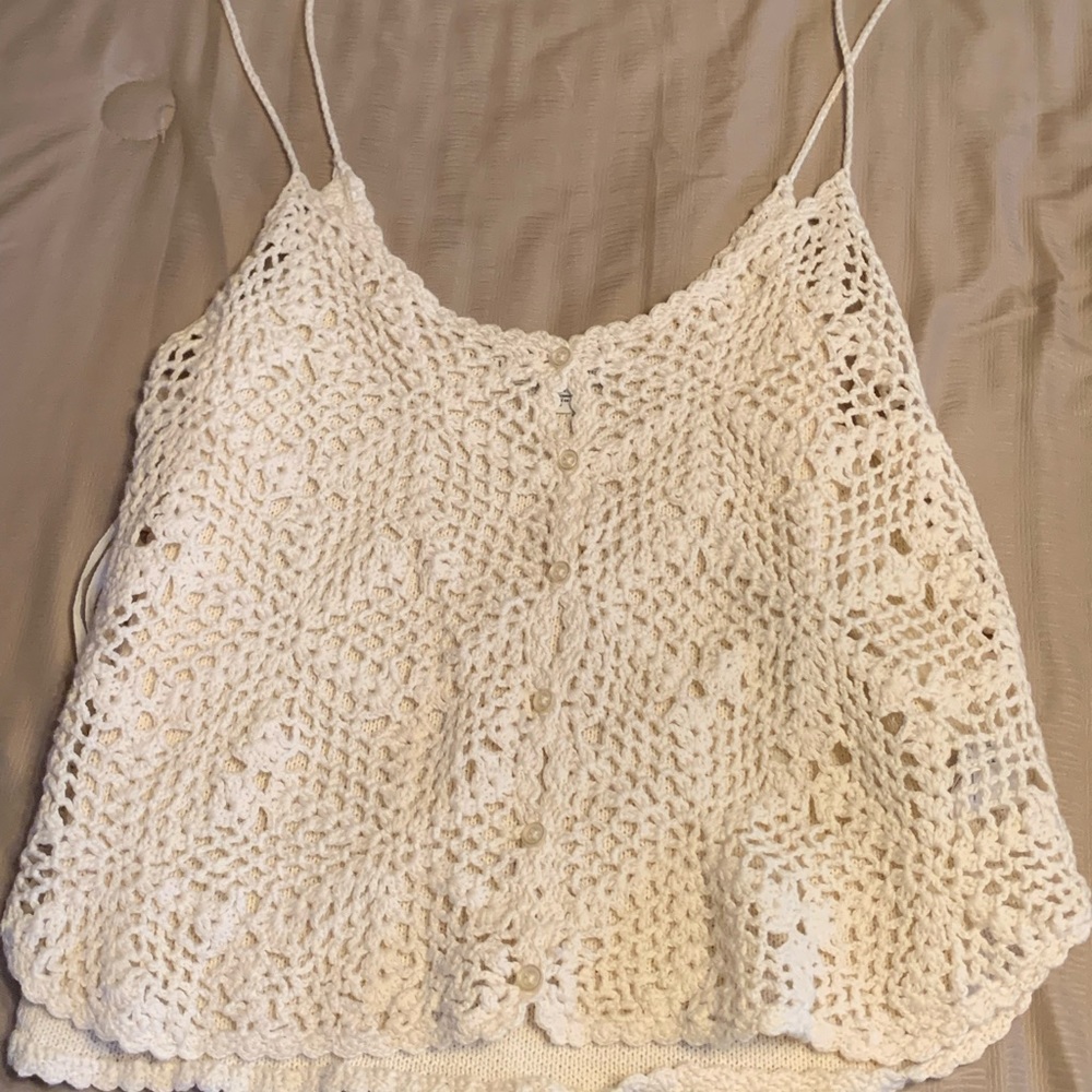 Crochet tank top